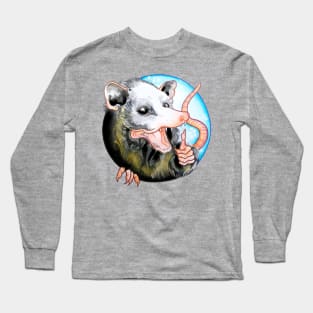 Thumbs up Opossum! Long Sleeve T-Shirt